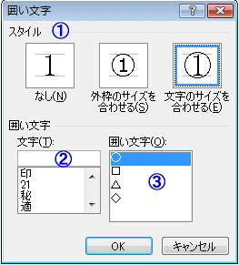 囲い太字の作成方法 Word ワード の使い方 活用 入門